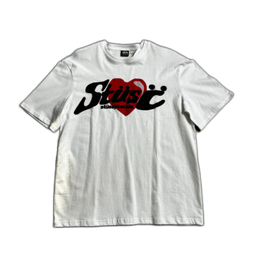 White Stussy x Cactus Plany Flea Market (CPFM) Tee - M