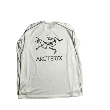 White Arc'Teryx Long Sleeve Tee - L