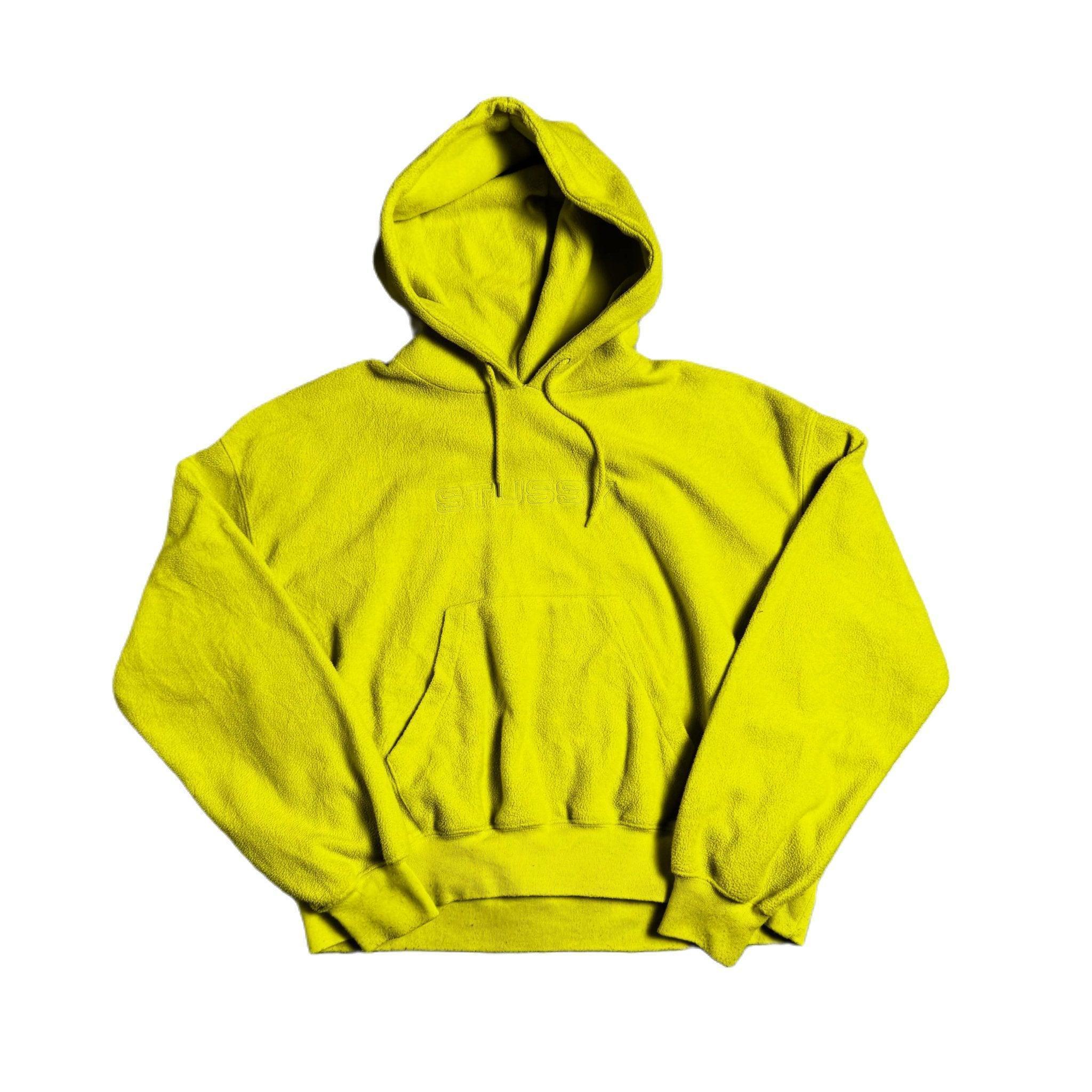 Yellow Stussy Hoodie - S