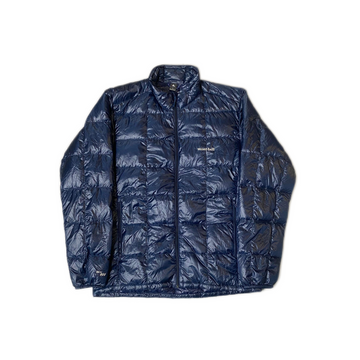 Blue Montbell Puffer Coat - L