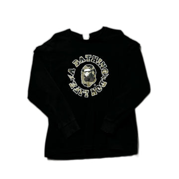 Black A Bathing Ape (BAPE) x Big Sean Long Sleeve Tee - L