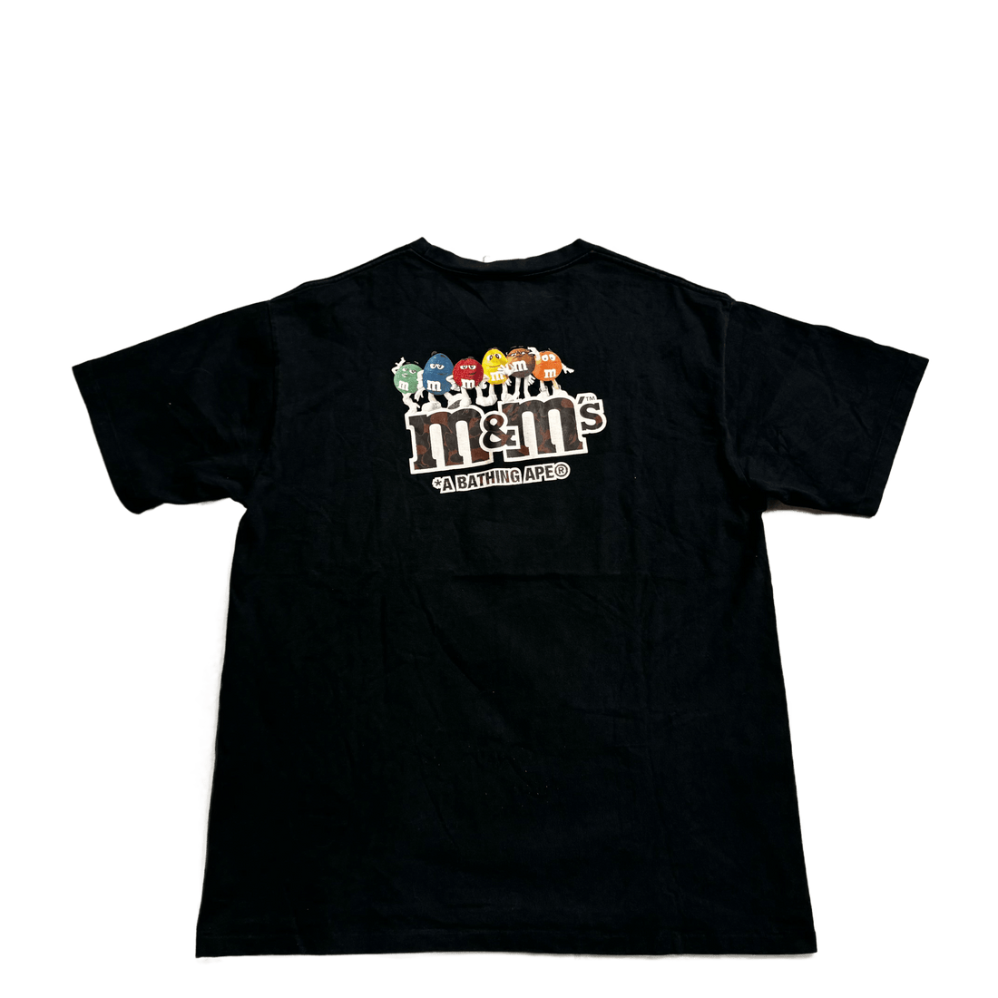 Black A Bathing Ape (BAPE) x M&Ms Tee - XXL