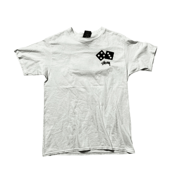 White Stussy Tee - M