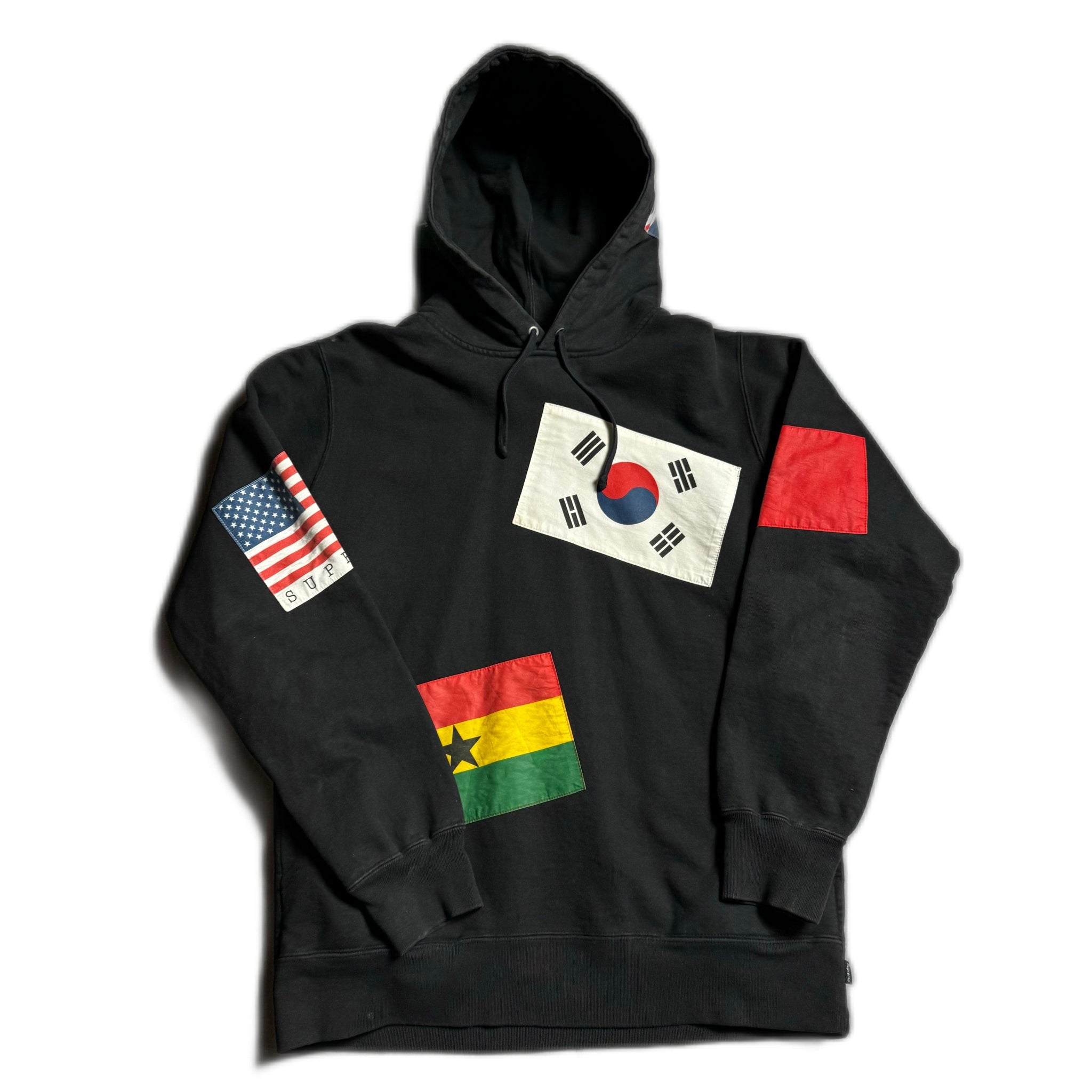 Black Supreme Hoodie - L