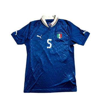 2011 - 12 Italy Home Shirt - XL