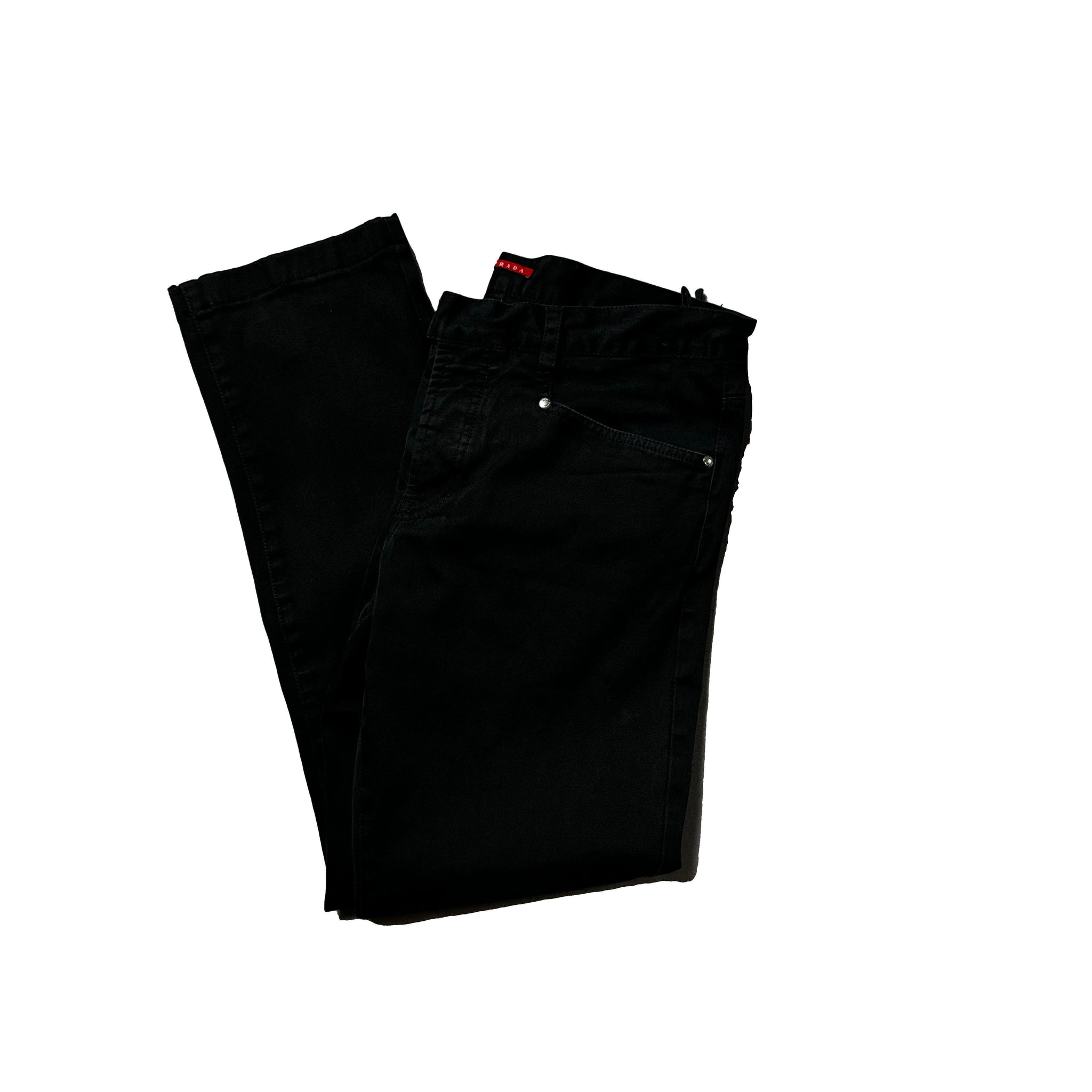 Vintage Black Prada Jeans - 50