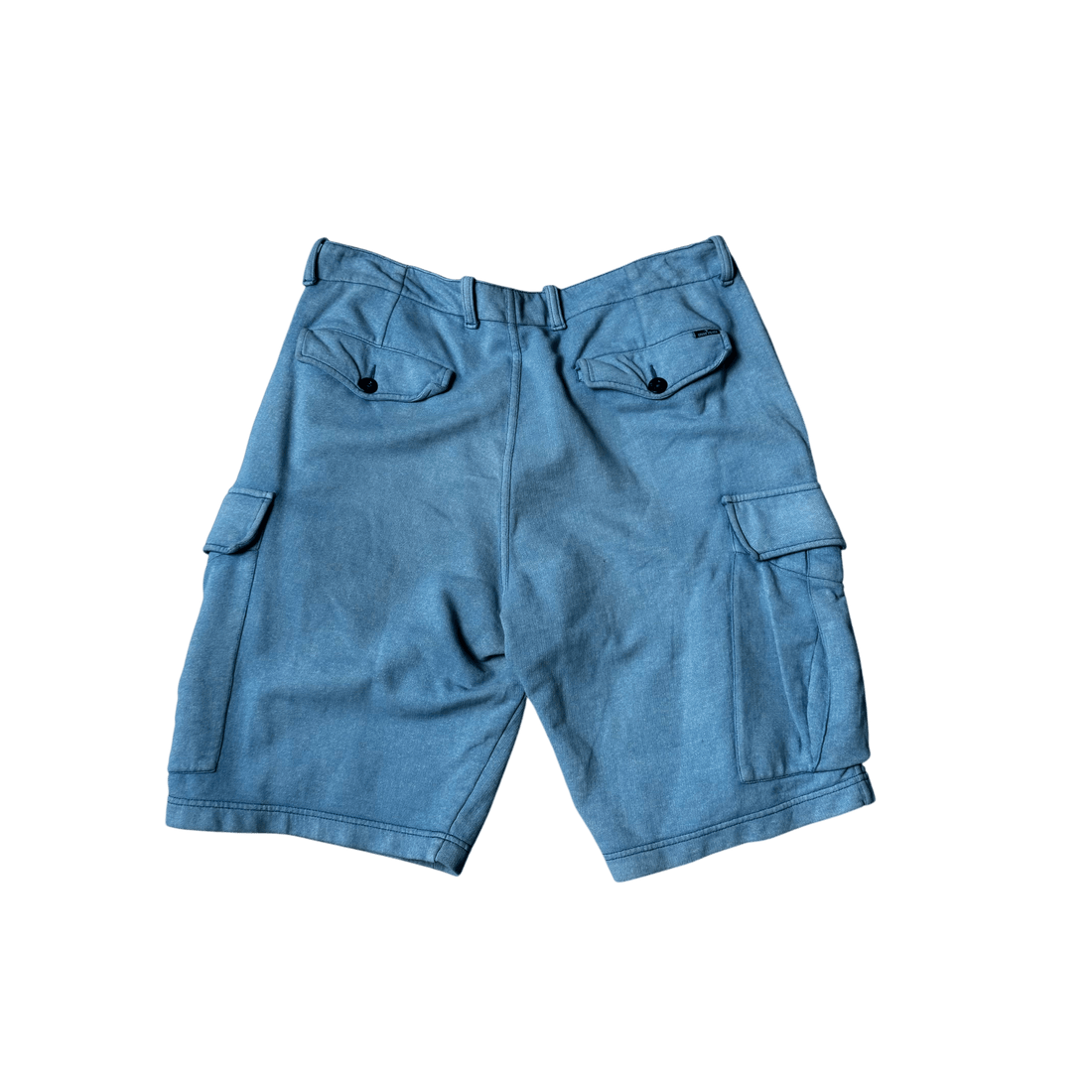 Blue Stone Island Cargo Shorts - M