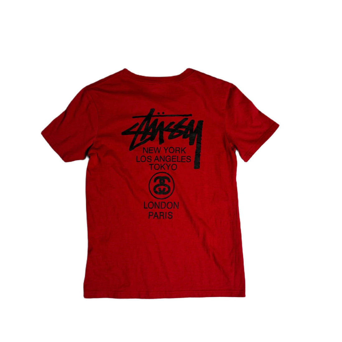 Red Stussy Tee - M