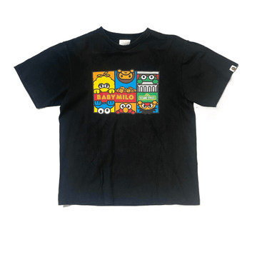 Black A Bathing Ape (BAPE) x Sesame Street Tee - M