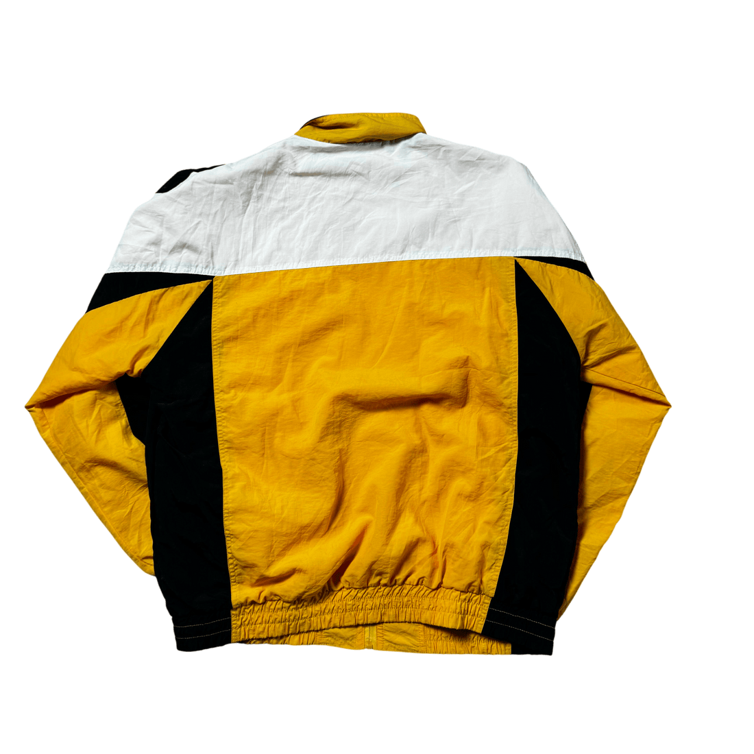 Yellow, Black + White Supreme Jacket - L