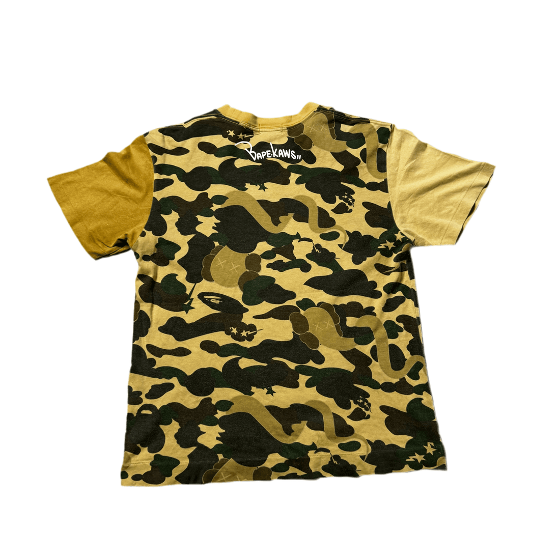 Camo A Bathing Ape (BAPE) KAWs Tee - S