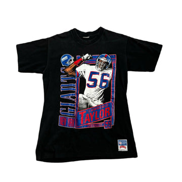 Vintage 90s Black Nutmeg New York Giants Graphic Tee - M