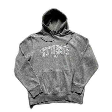 Grey Stussy Hoodie - L