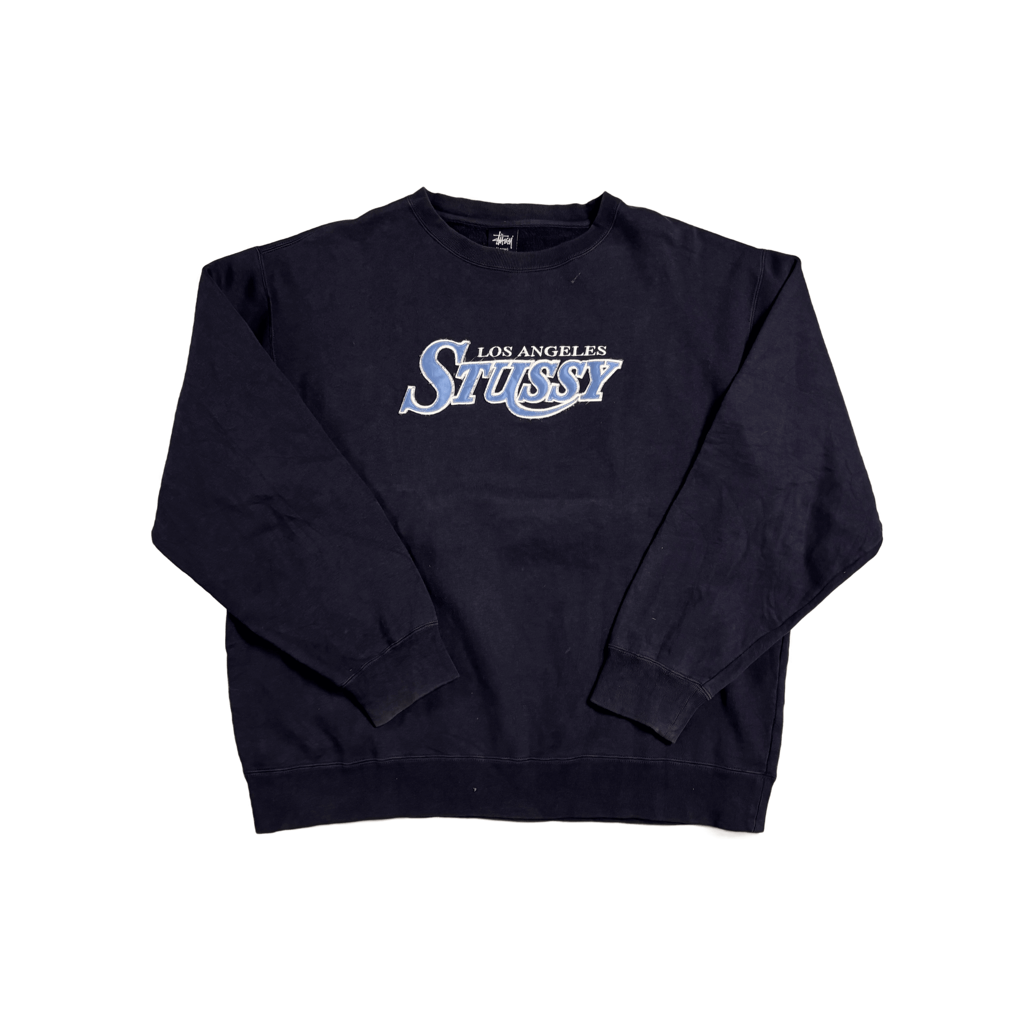 Navy Blue Stussy Tee - L