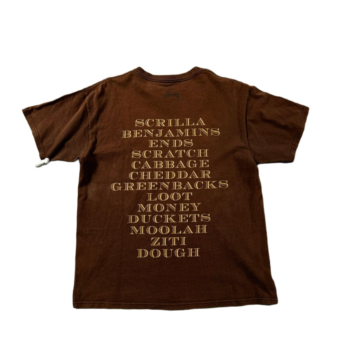 Brown Stussy Tee - L