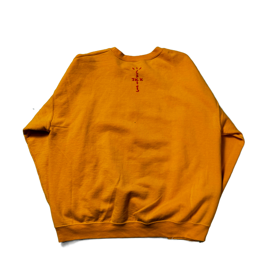 Yellow Travis Scott (Cactus Jack) x McDonalds Sweatshirt - M