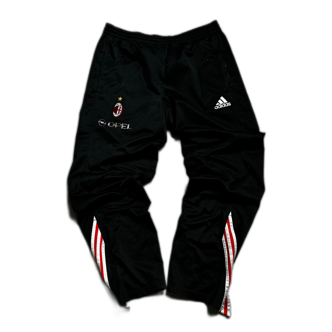 Black Adidas AC Milan Joggers - L