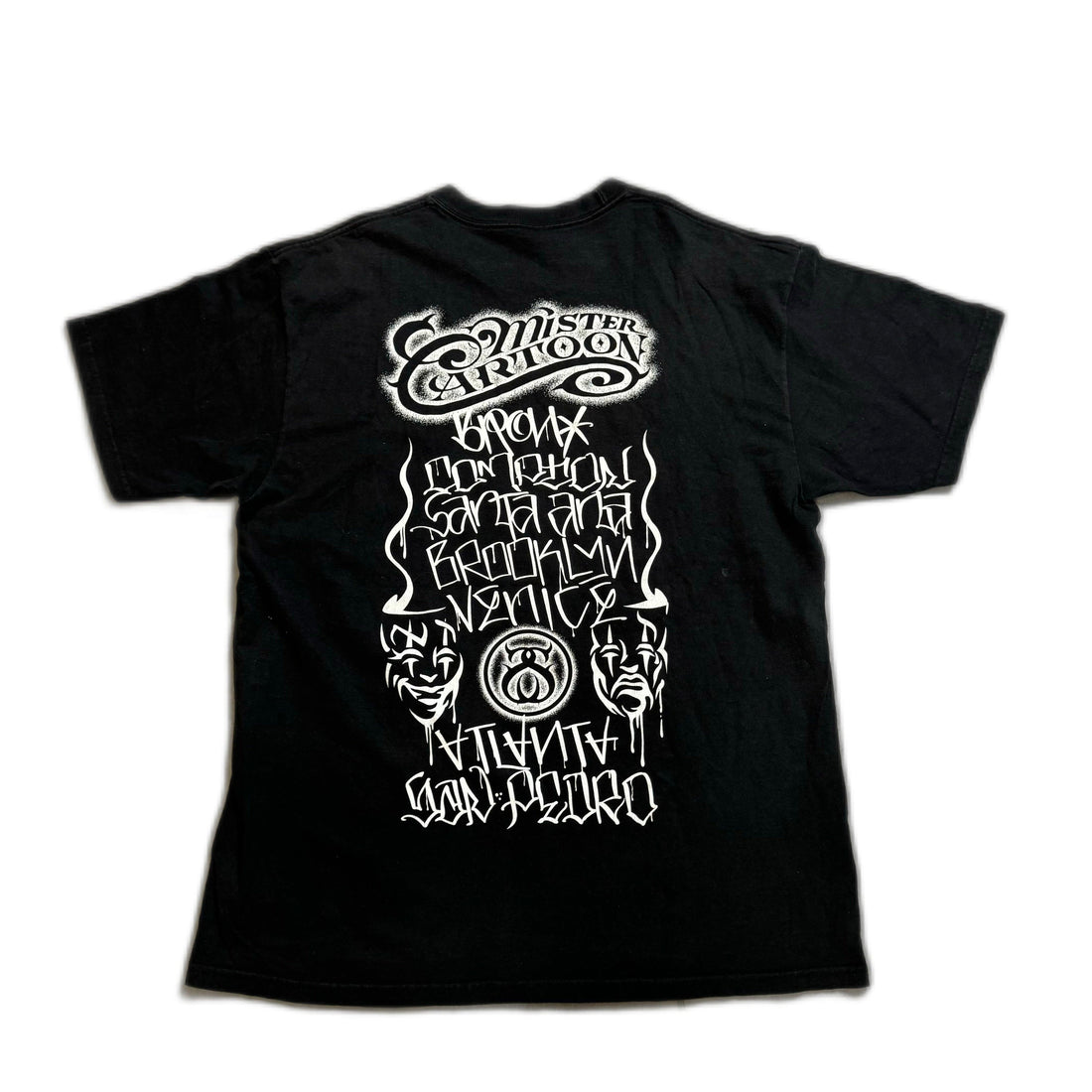 Black Stussy Tee - L