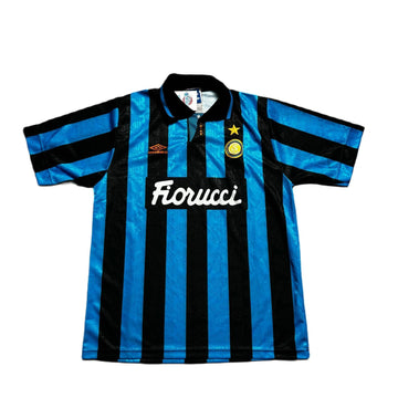 1992 - 94 Inter Milan Home Shirt - XL