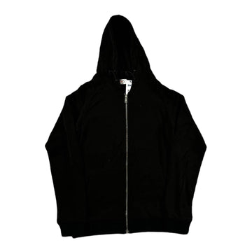 Vintage Black Prada Zip Up Hoodie - M