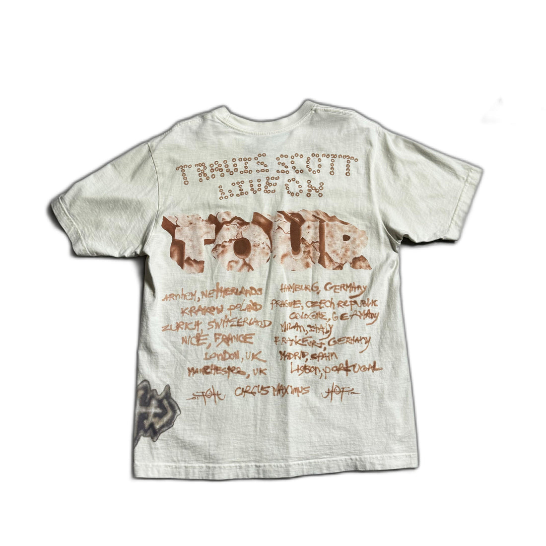 White Travis Scott Utopia Tee - M