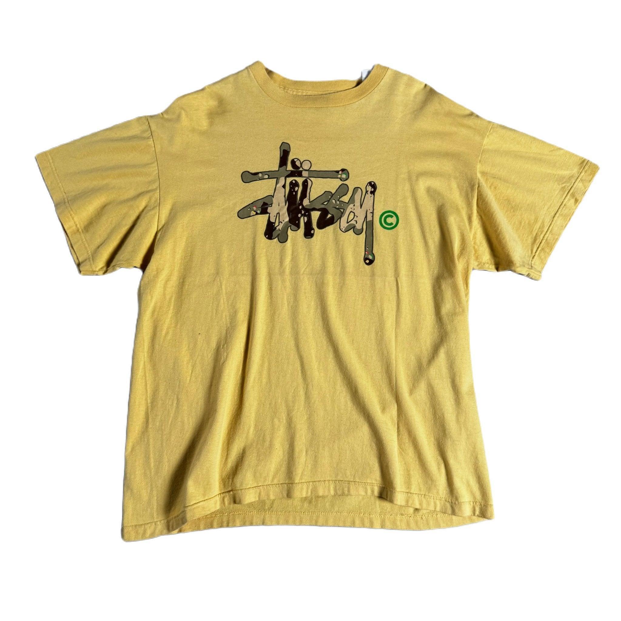 Yellow Stussy Tee - XL