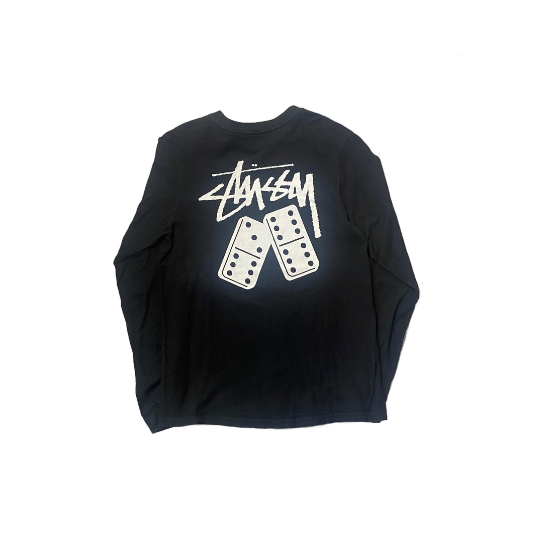 Black Stussy Long Sleeve Tee - S