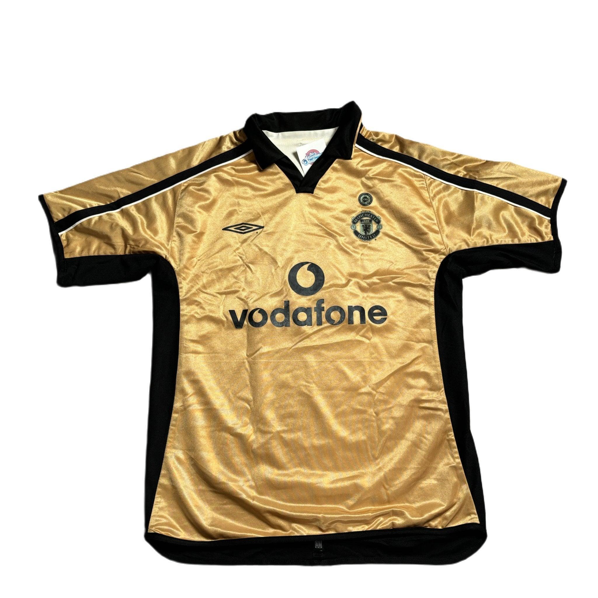 2001 - 02 Manchester United Centenary Shirt - L