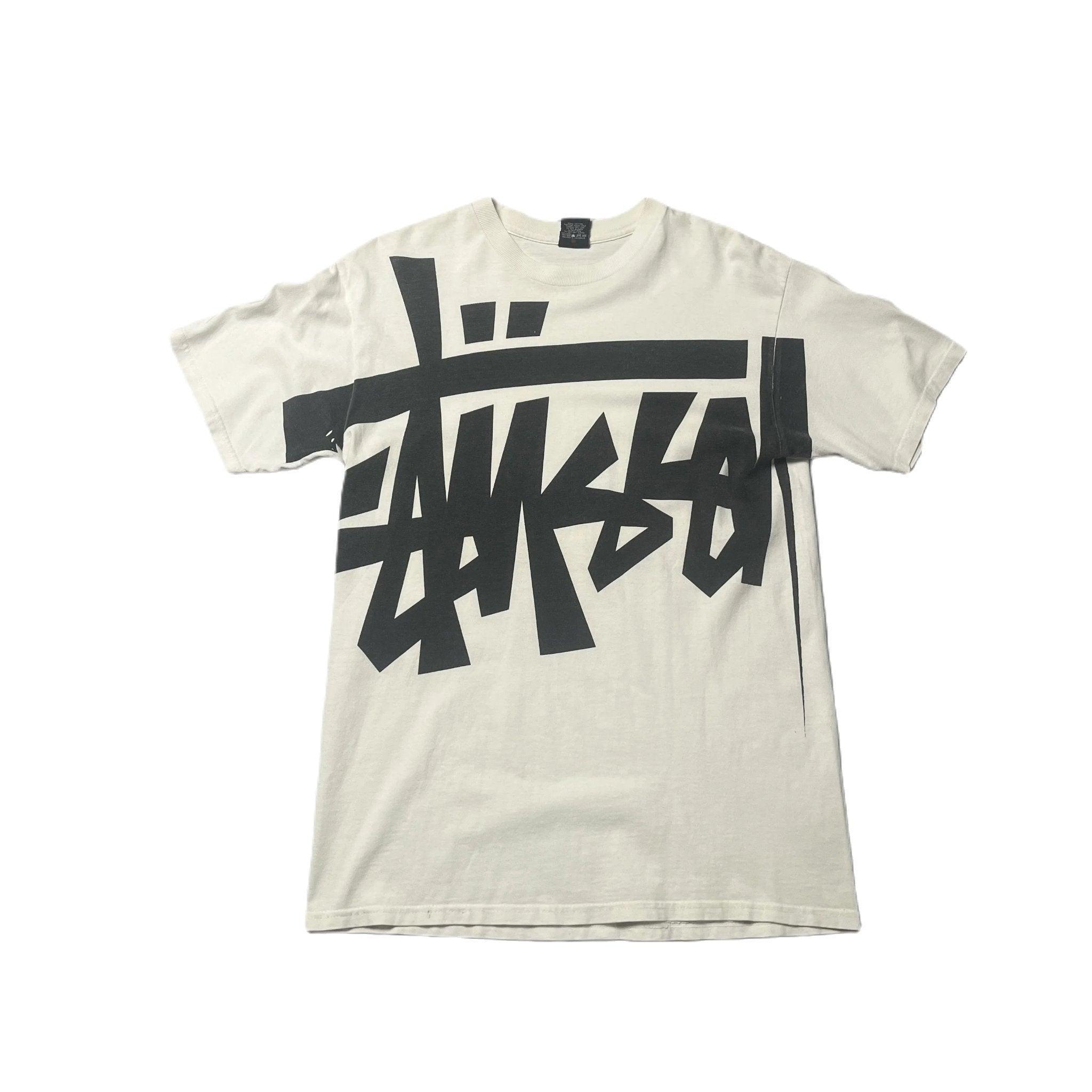 White Stussy Tee - M