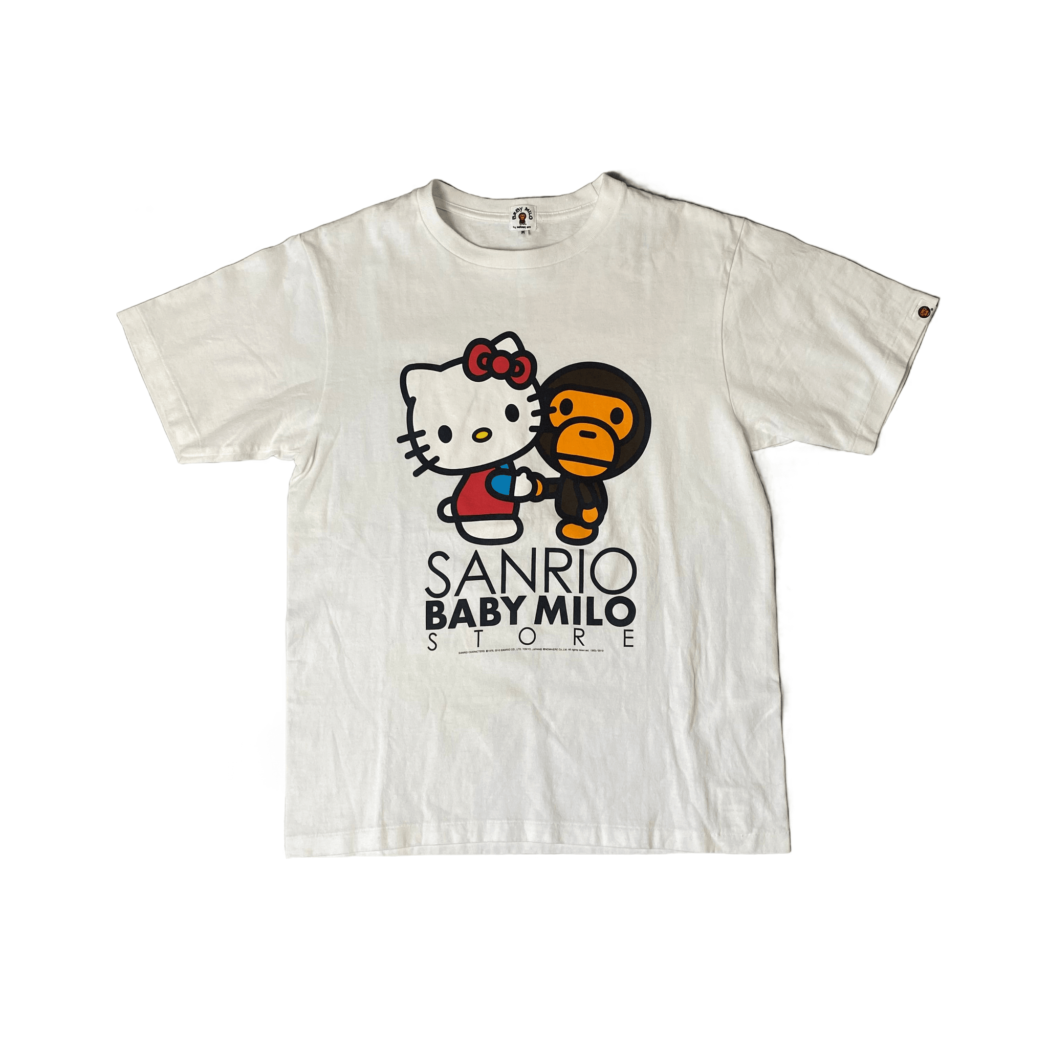 White A Bathing Ape (BAPE) x Hello Kitty Tee - M