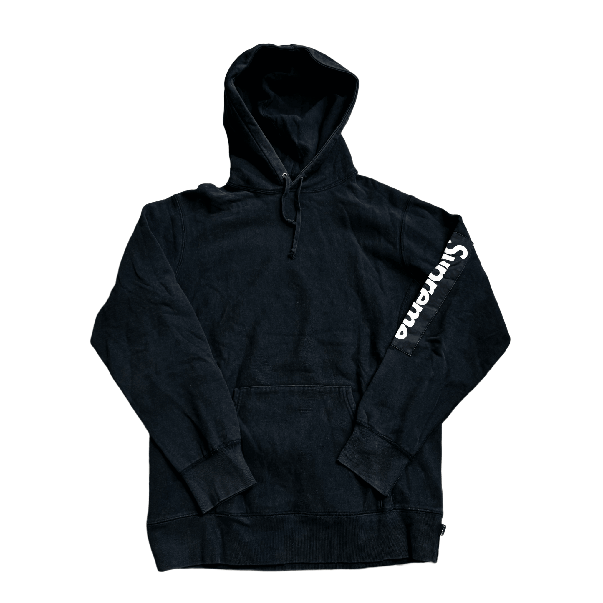 Navy Blue Supreme Hoodie - L