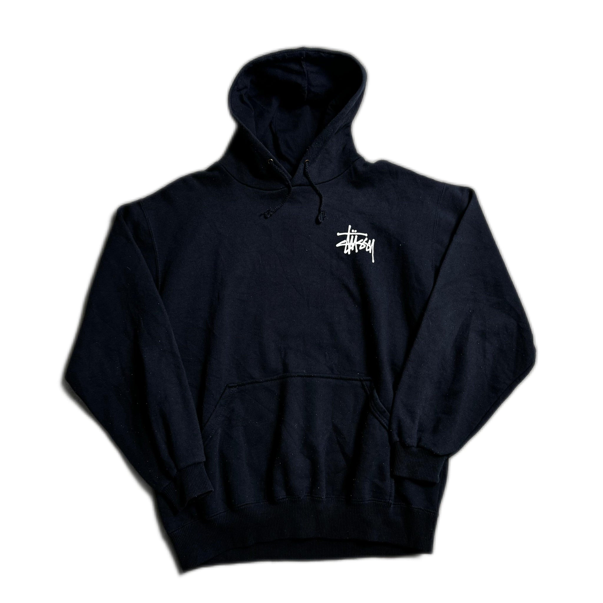 Navy Blue Stussy Hoodie - L