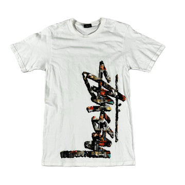 White Stussy Tee - S