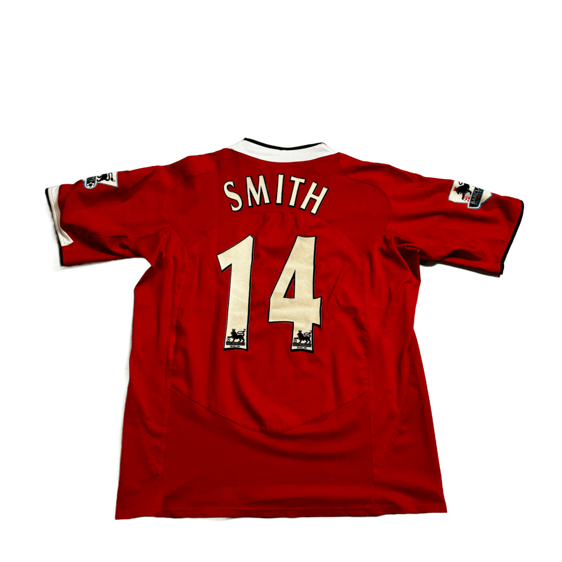 2004 - 06 Manchester United Home ‘Smith’ Shirt - L