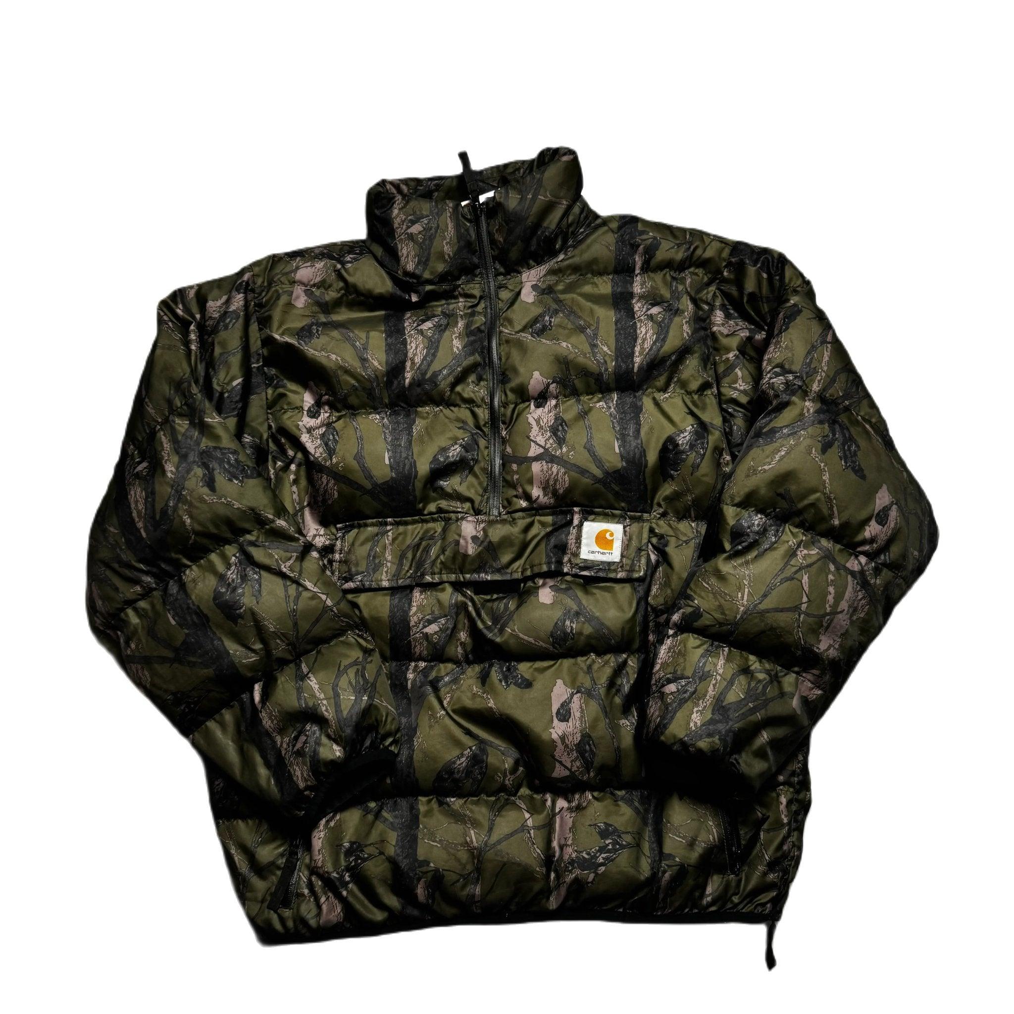 Green Camo Carhartt Puffer Coat - S