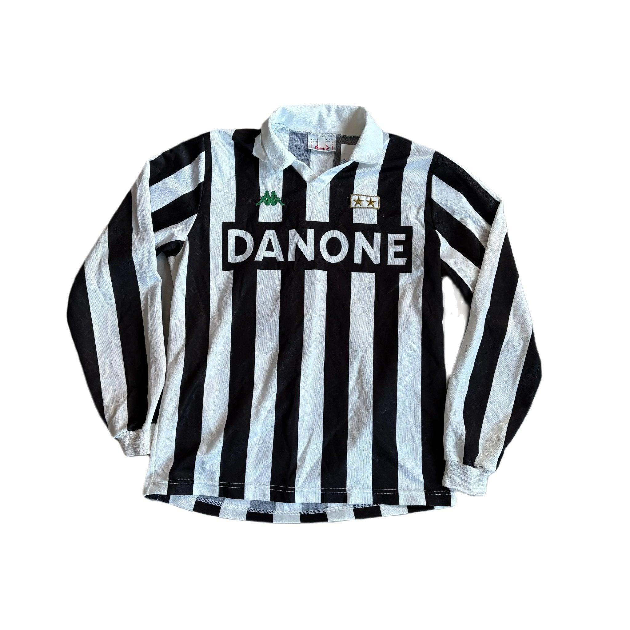 1992 - 94 Juventus Home Long Sleeve Shirt - M