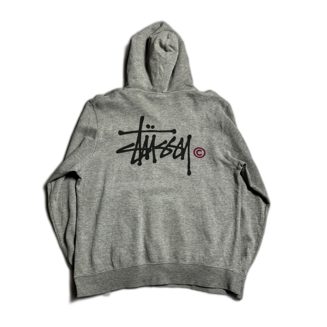 Grey Stussy Hoodie - XL