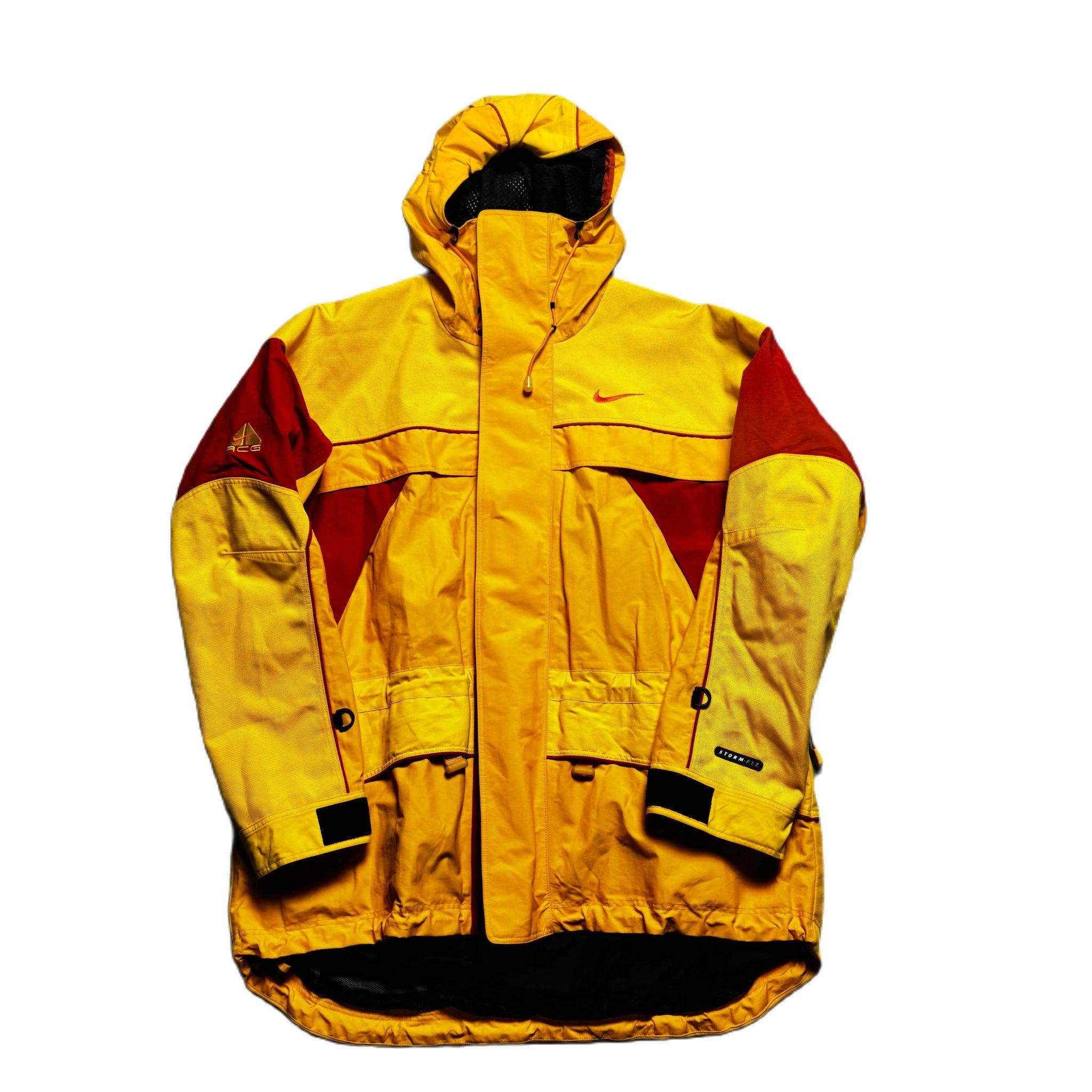 Vintage Yellow + Red Nike ACG Jacket - M