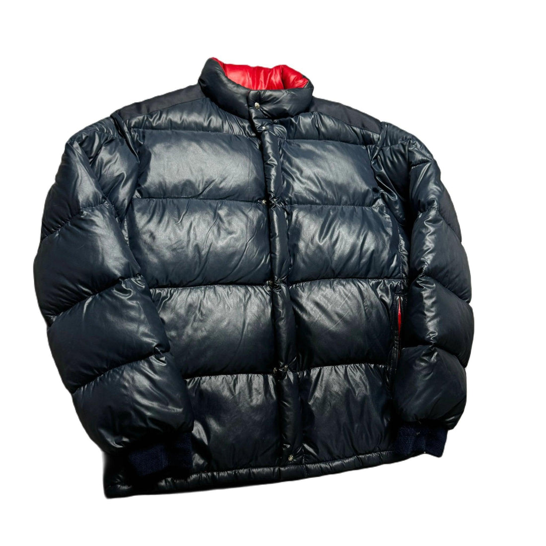 Vintage Black Moncler Puffer Coat - L