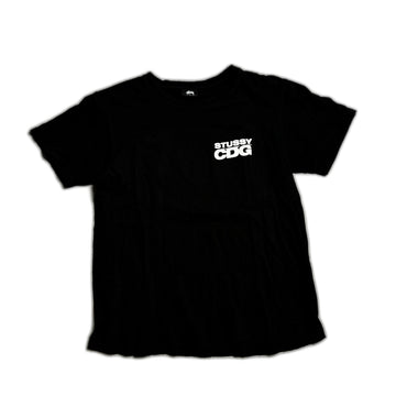 Black Stussy x Comme Des Garçons (CDG) Tee - S