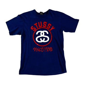 Blue Stussy Tee - M