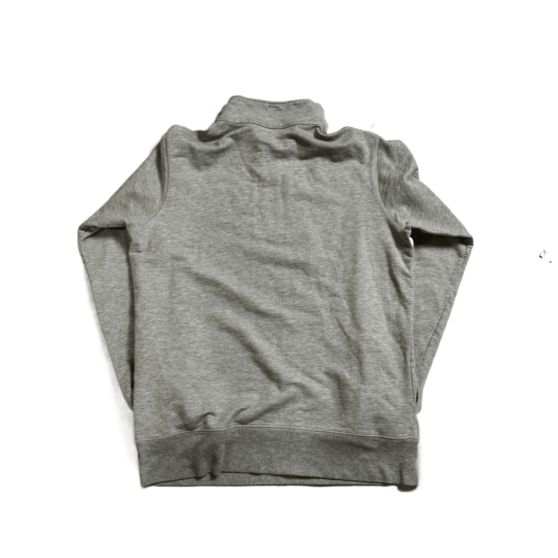 Grey Supreme 1/4 Zip Sweatshirt - S