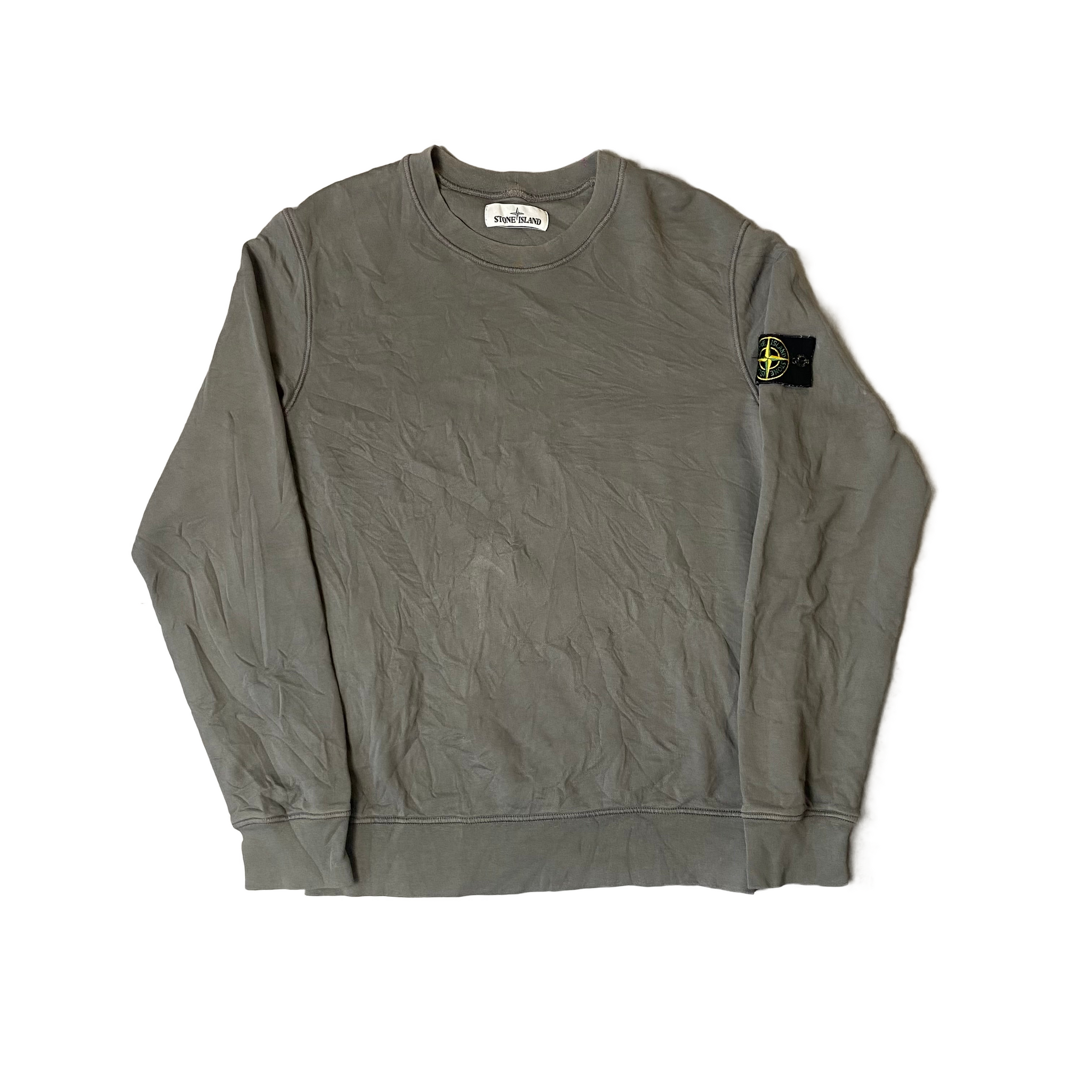 Grey Stone Island Sweatshirt - M