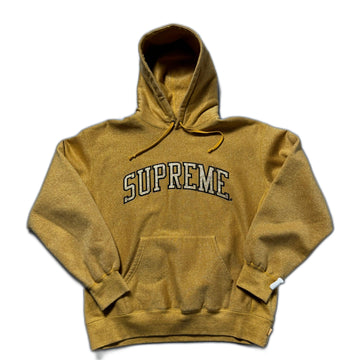 Yellow Supreme Hoodie - M