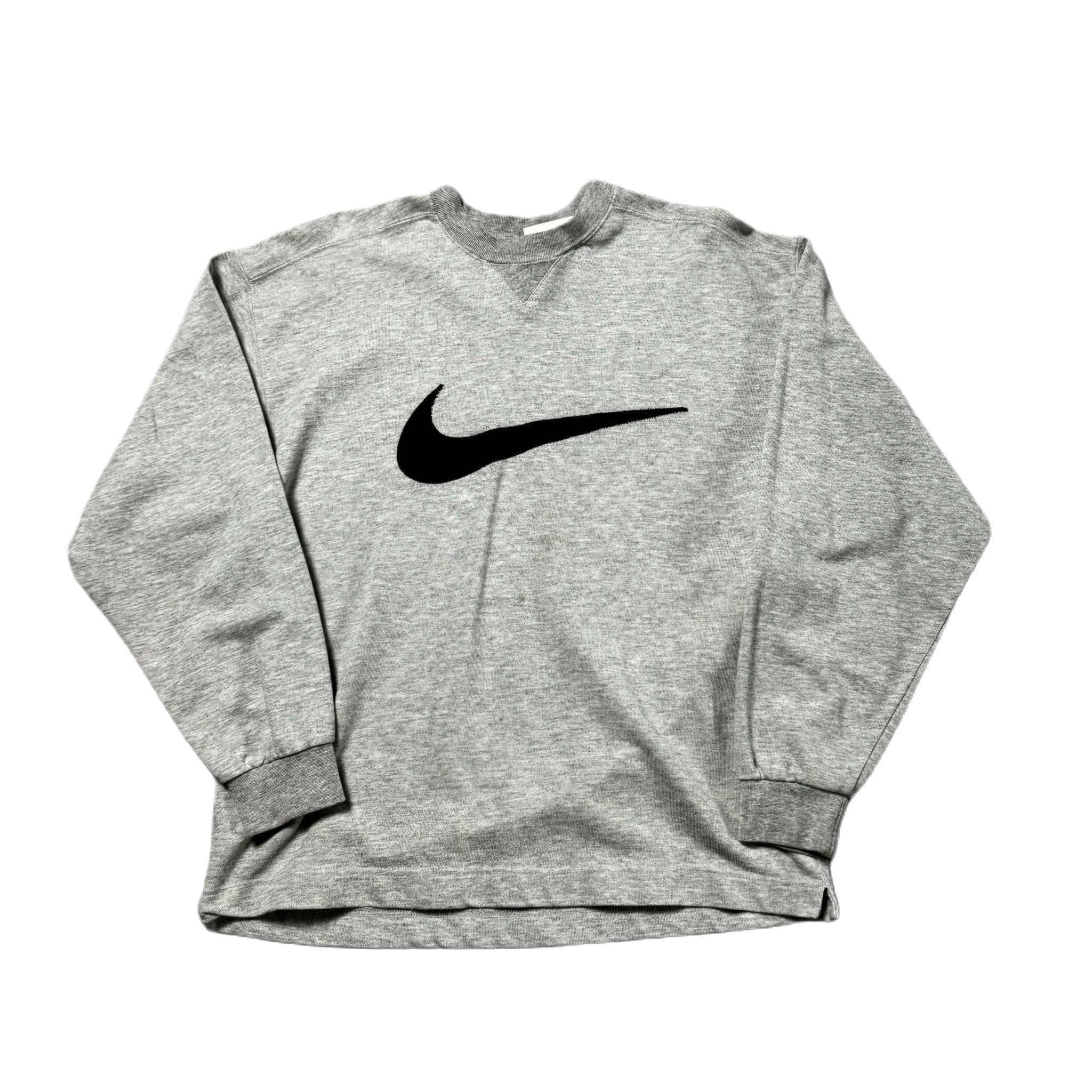 Vintage Grey Nike Sweatshirt - S