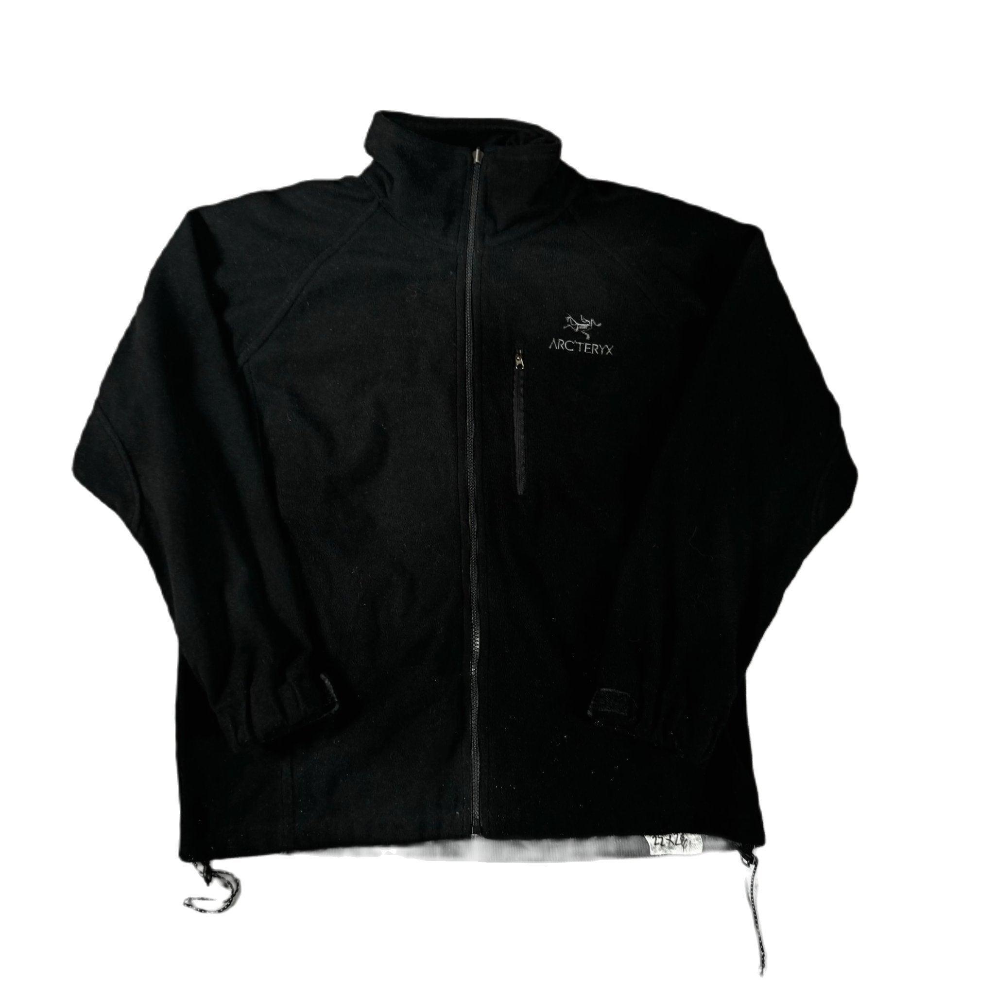 Black Arc’Teryx Full Zip Fleece - S