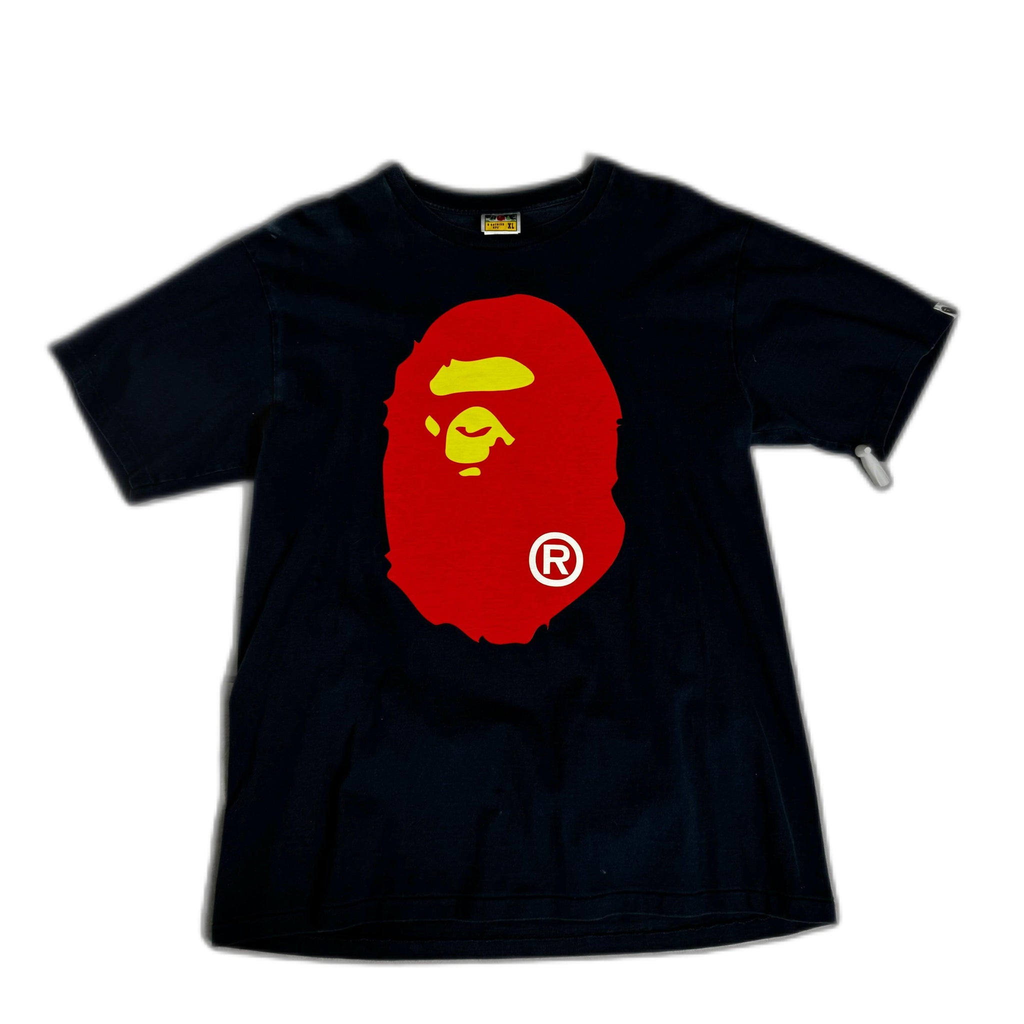 Navy Blue A Bathing Ape (BAPE) Tee - XL