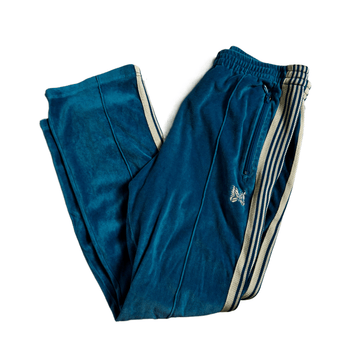 Blue Needles Velour Joggers - M