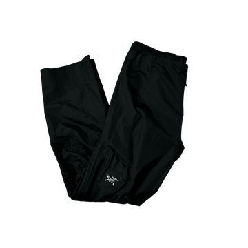 Black Arc’Teryx Waterproof Bottoms - L