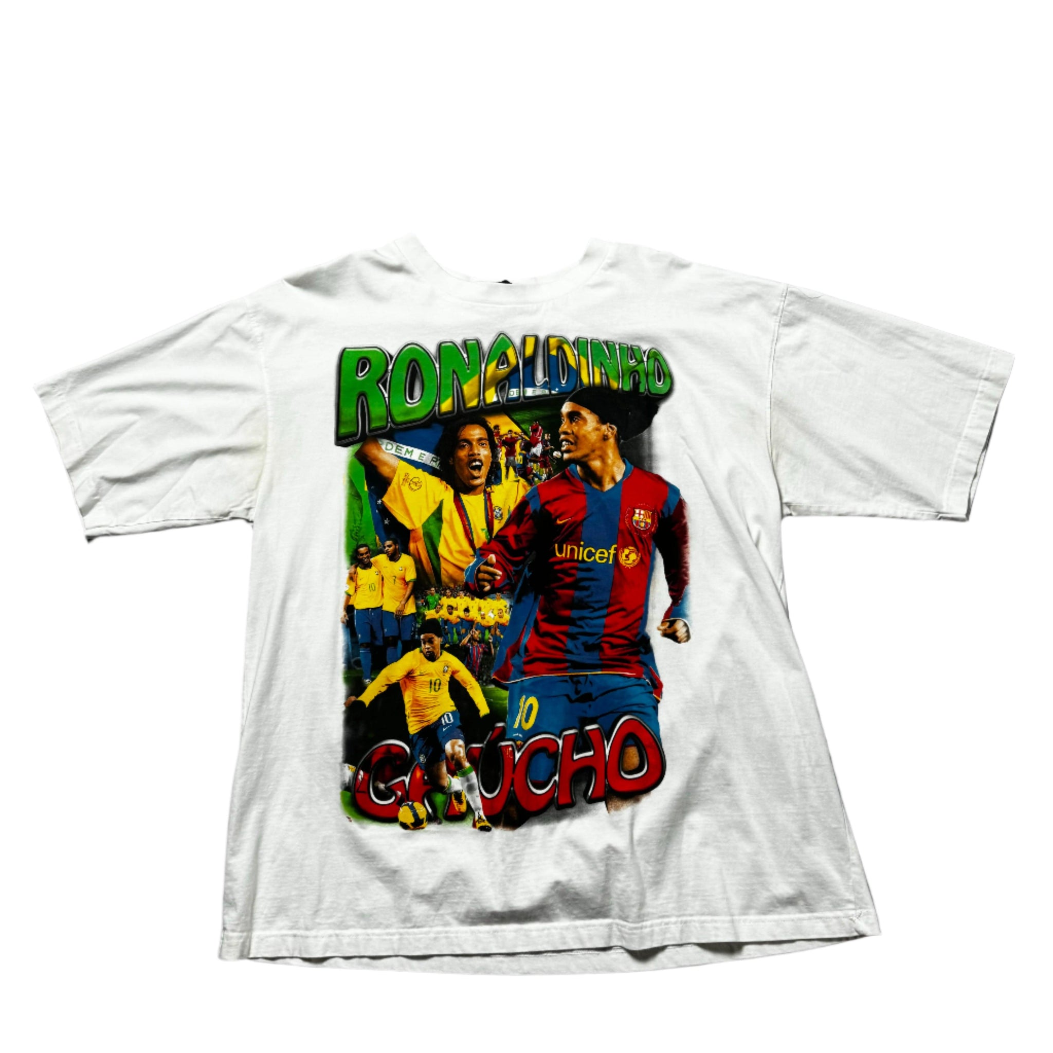 White Marino Norwood Ronaldinho Tee - XXL